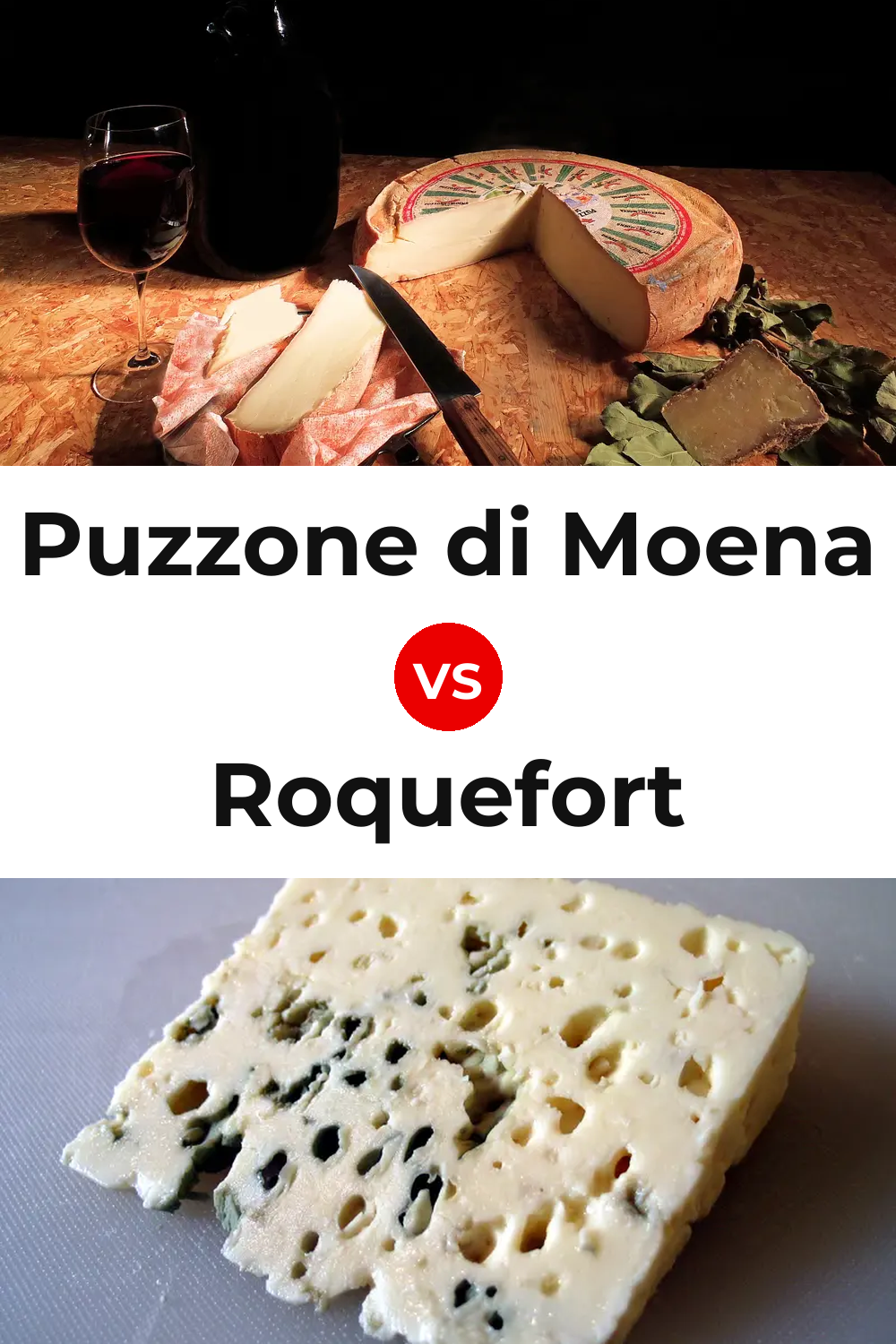Puzzone di Moena Cheese vs Roquefort Cheese Pinterest comparison