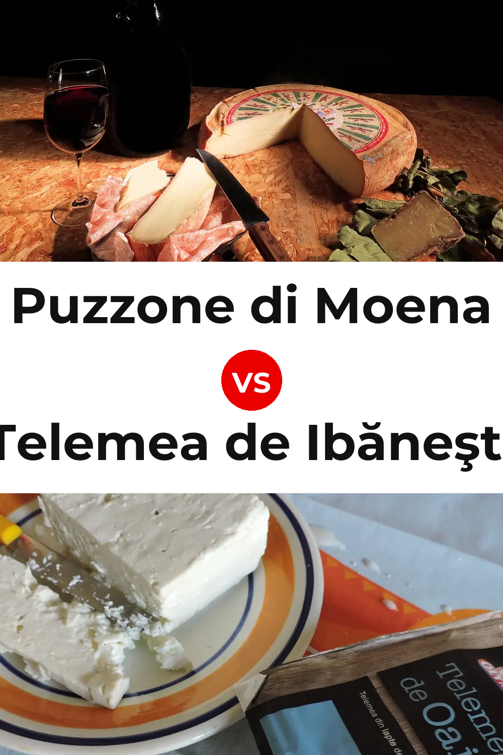 Puzzone di Moena Cheese vs Telemea de Ibăneşti Cheese Pinterest comparison