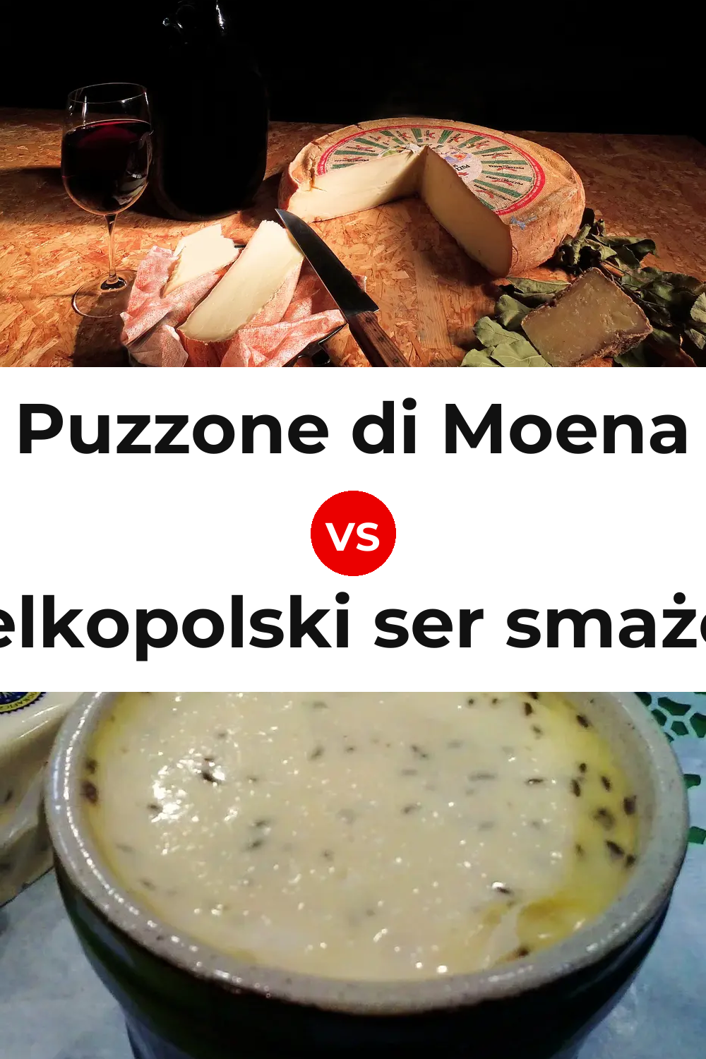 Puzzone di Moena Cheese vs Wielkopolski ser smażony Cheese Pinterest comparison