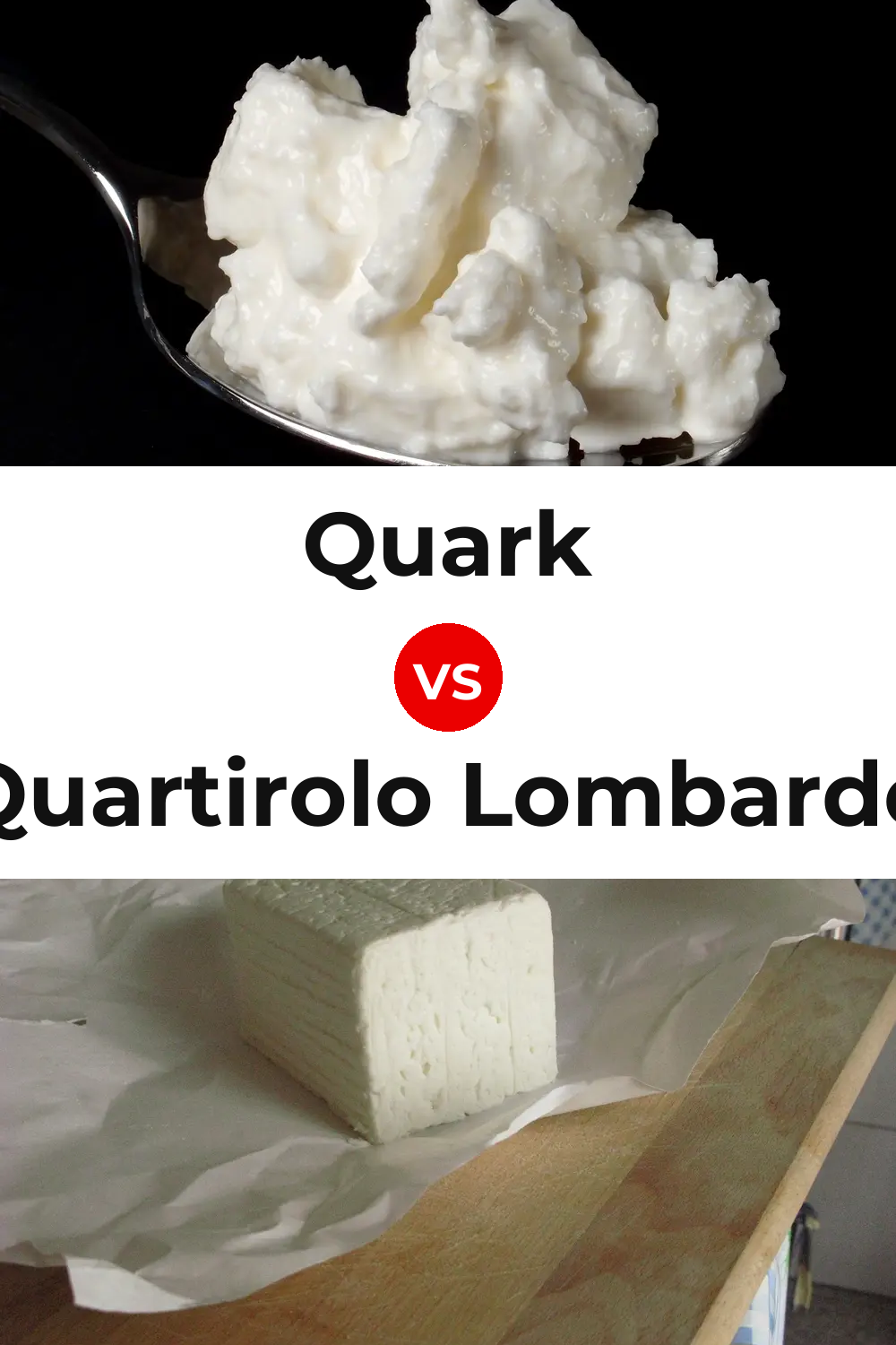 Quark Cheese vs Quartirolo Lombardo Cheese Pinterest comparison
