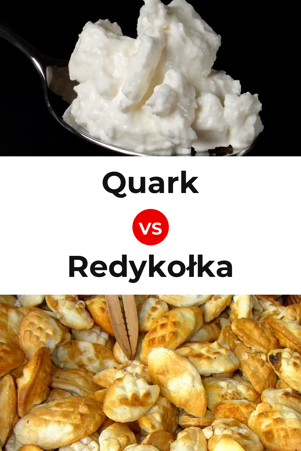 Quark Cheese vs Redykołka Cheese Pinterest comparison