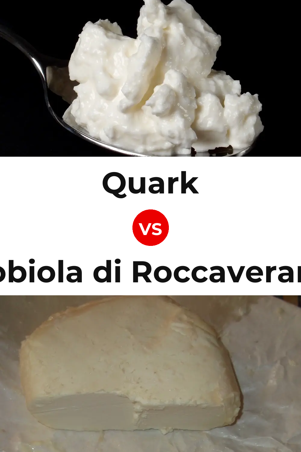 Quark Cheese vs Robiola di Roccaverano Cheese Pinterest comparison