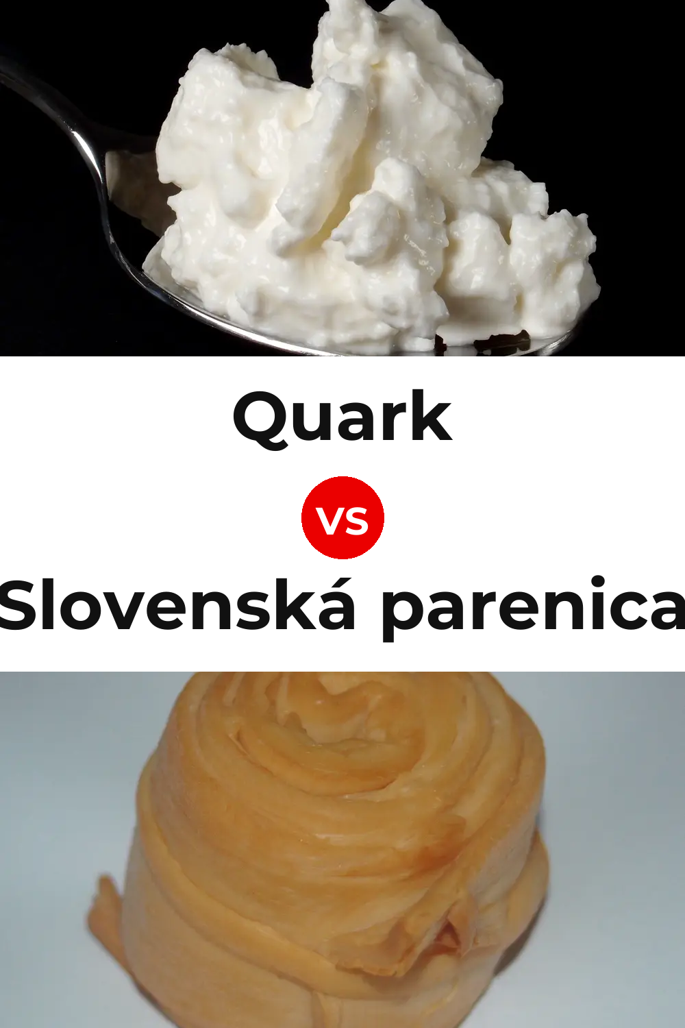 Quark Cheese vs Slovenská parenica Cheese Pinterest comparison