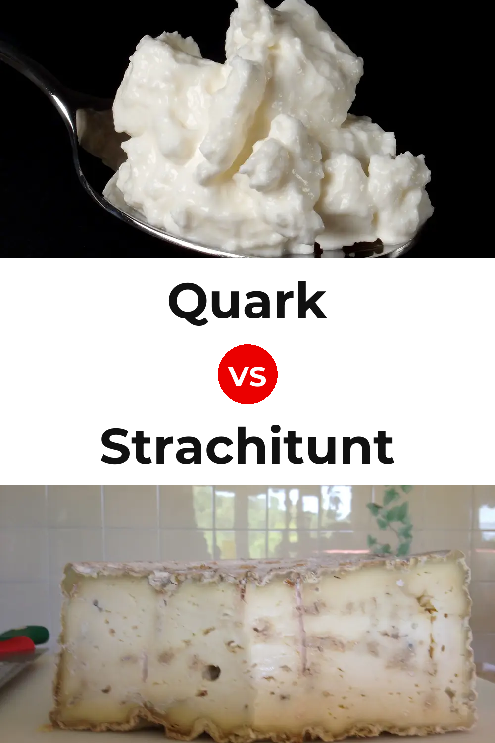 Quark Cheese vs Strachitunt Cheese Pinterest comparison