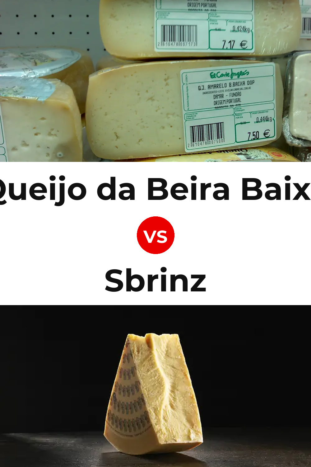 Queijo da Beira Baixa vs Sbrinz Cheese Pinterest comparison
