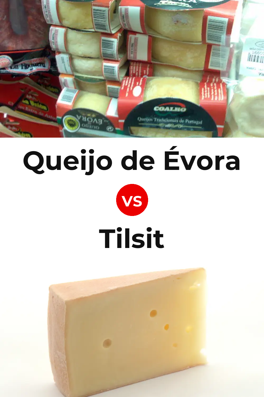 Queijo de Évora vs Tilsit Cheese Pinterest comparison