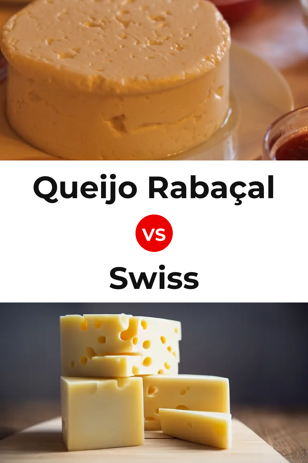 Queijo Rabaçal vs Swiss Cheese Pinterest comparison