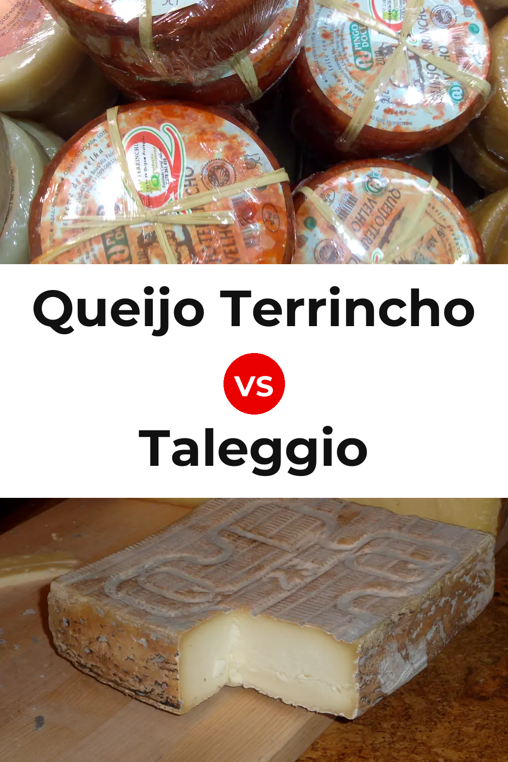 Queijo Terrincho vs Taleggio Cheese Pinterest comparison