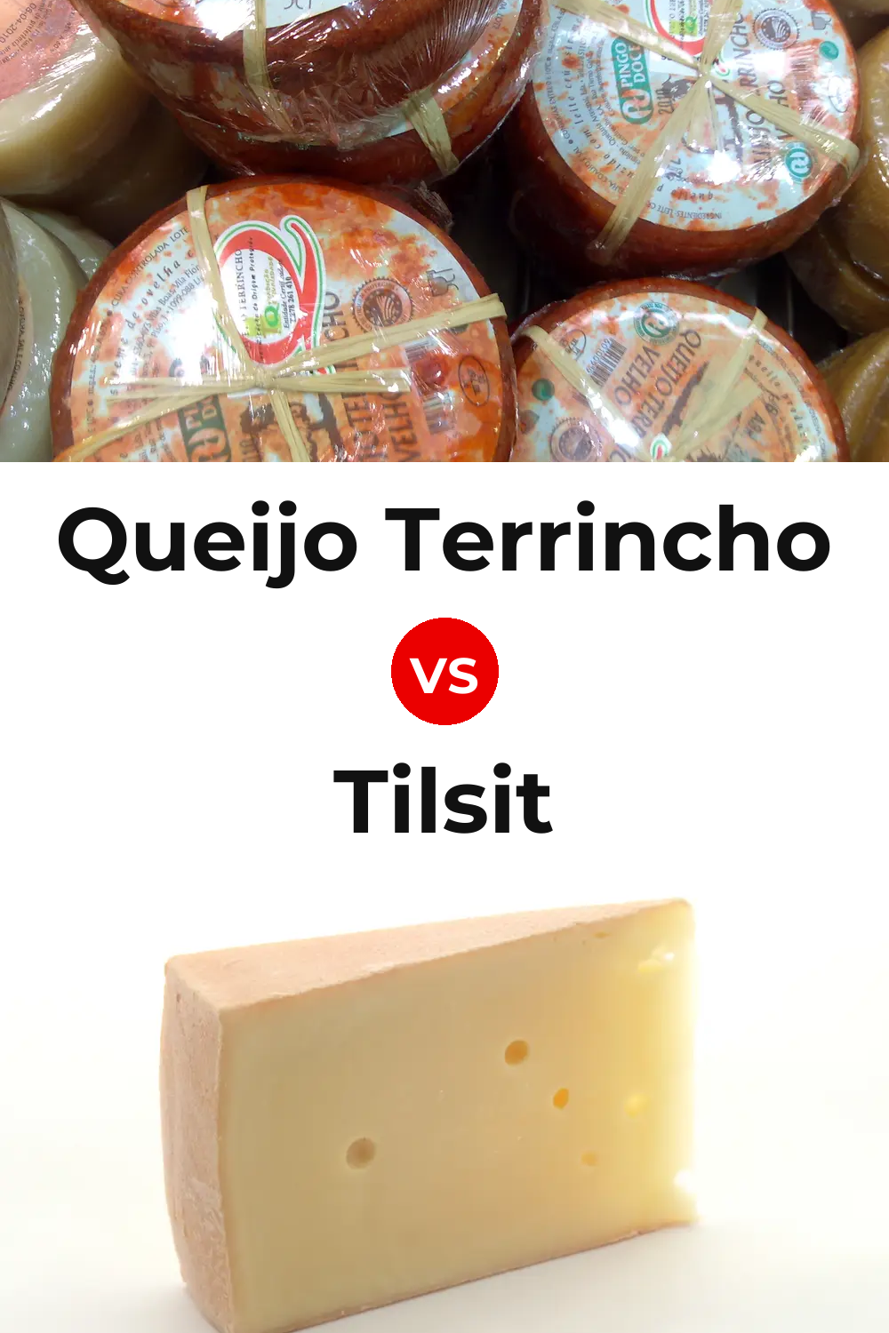 Queijo Terrincho vs Tilsit Cheese Pinterest comparison