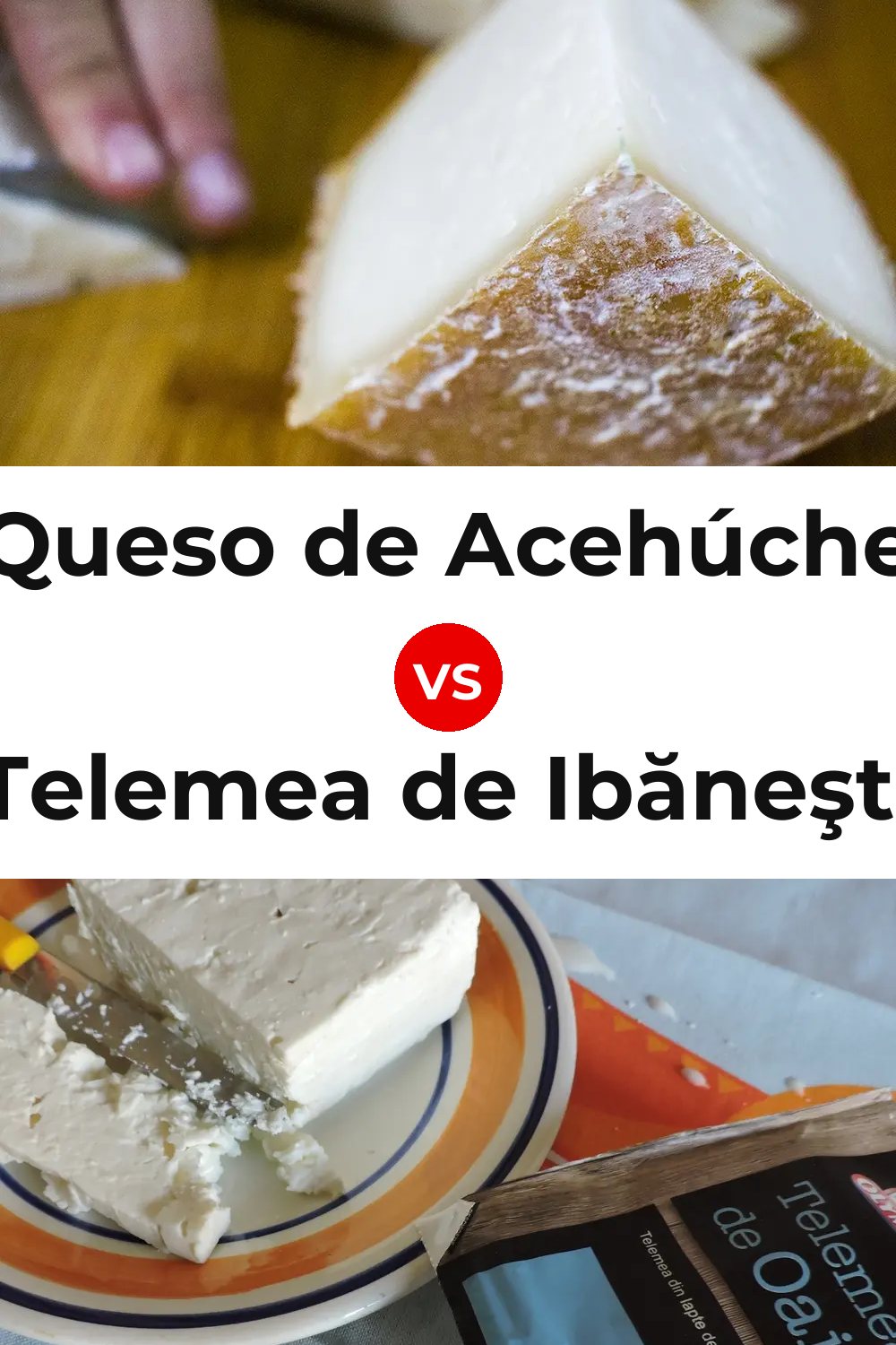 Queso de Acehúche vs Telemea de Ibăneşti Cheese Pinterest comparison