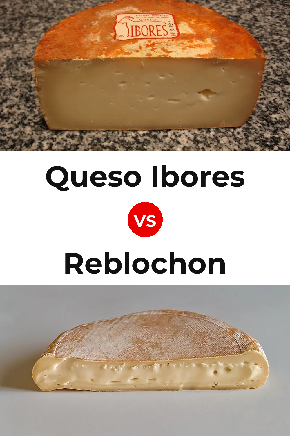 Queso Ibores vs Reblochon Cheese Pinterest comparison