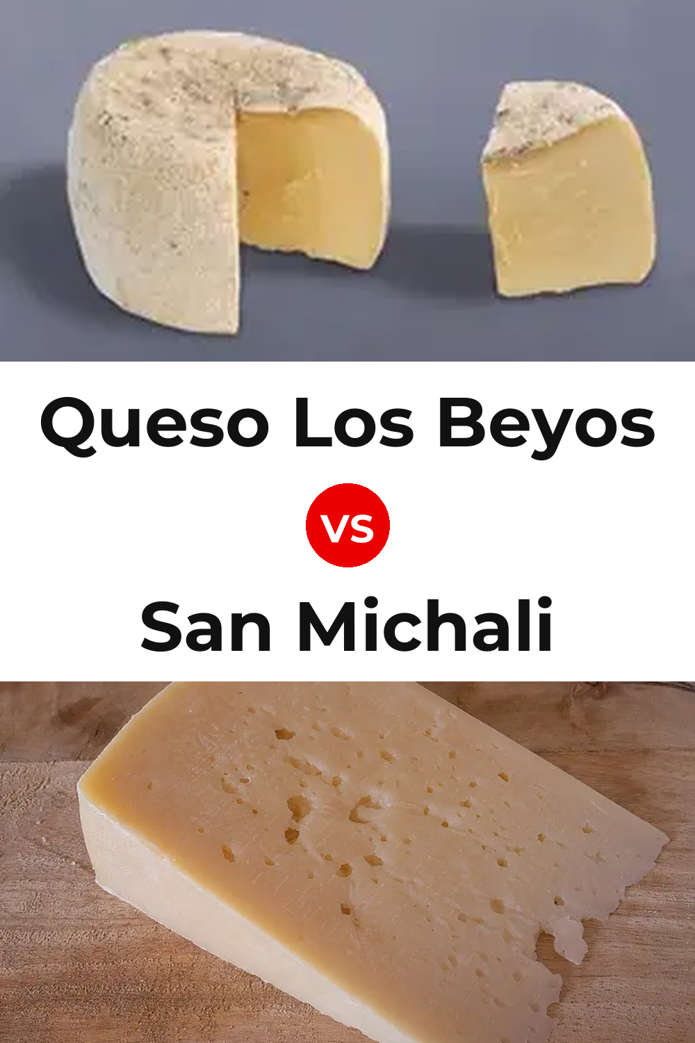 Queso Los Beyos vs San Michali Cheese Pinterest comparison
