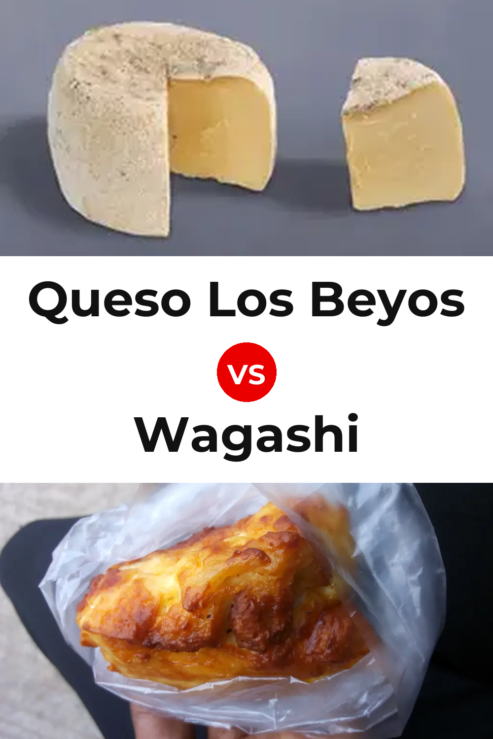 Queso Los Beyos vs Wagashi Cheese Pinterest comparison