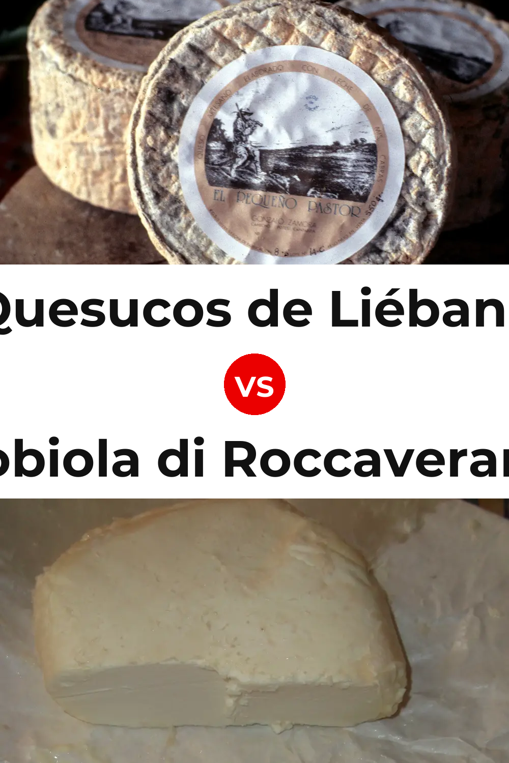 Quesucos de Liébana Cheese vs Robiola di Roccaverano Cheese Pinterest comparison