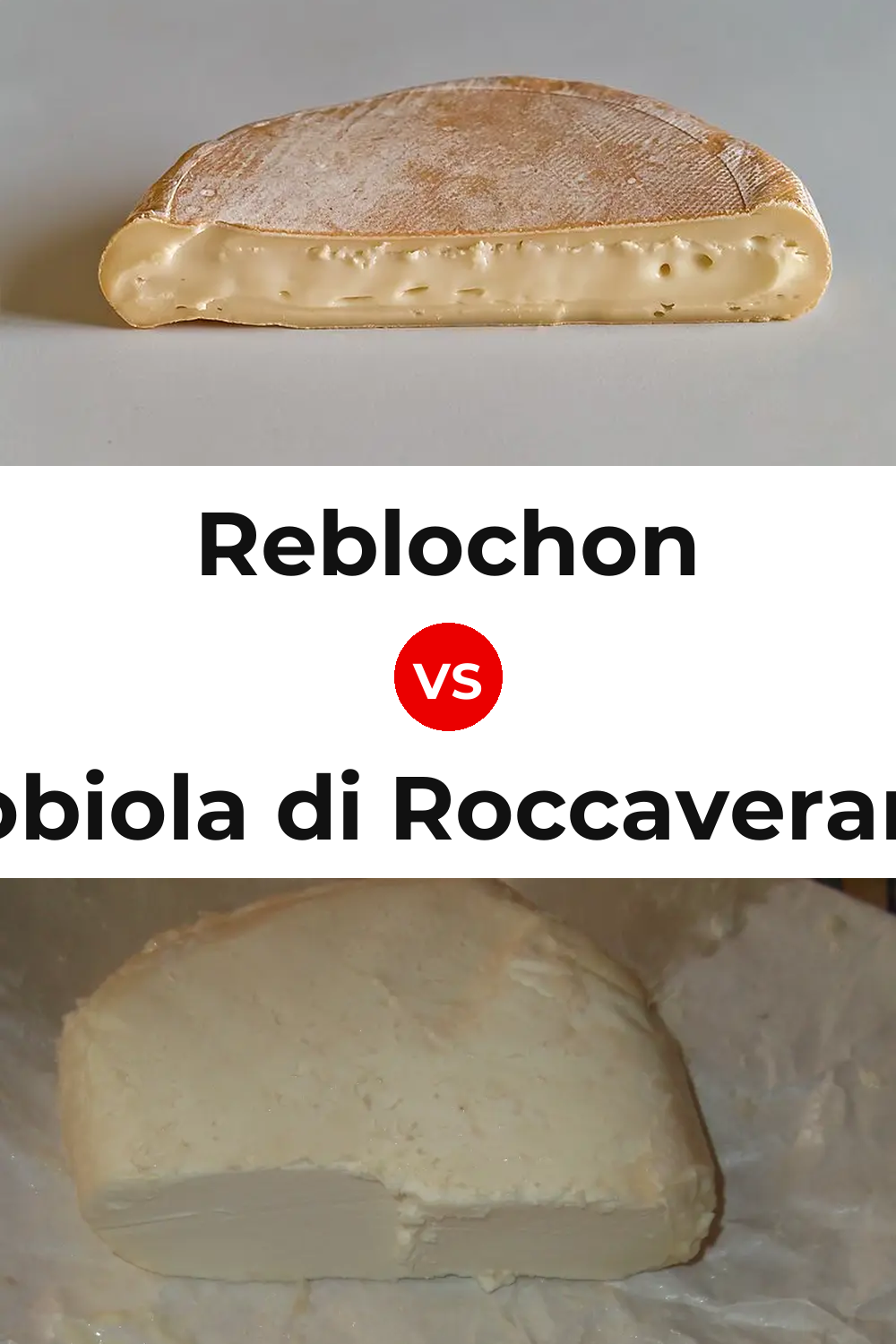 Reblochon Cheese vs Robiola di Roccaverano Cheese Pinterest comparison