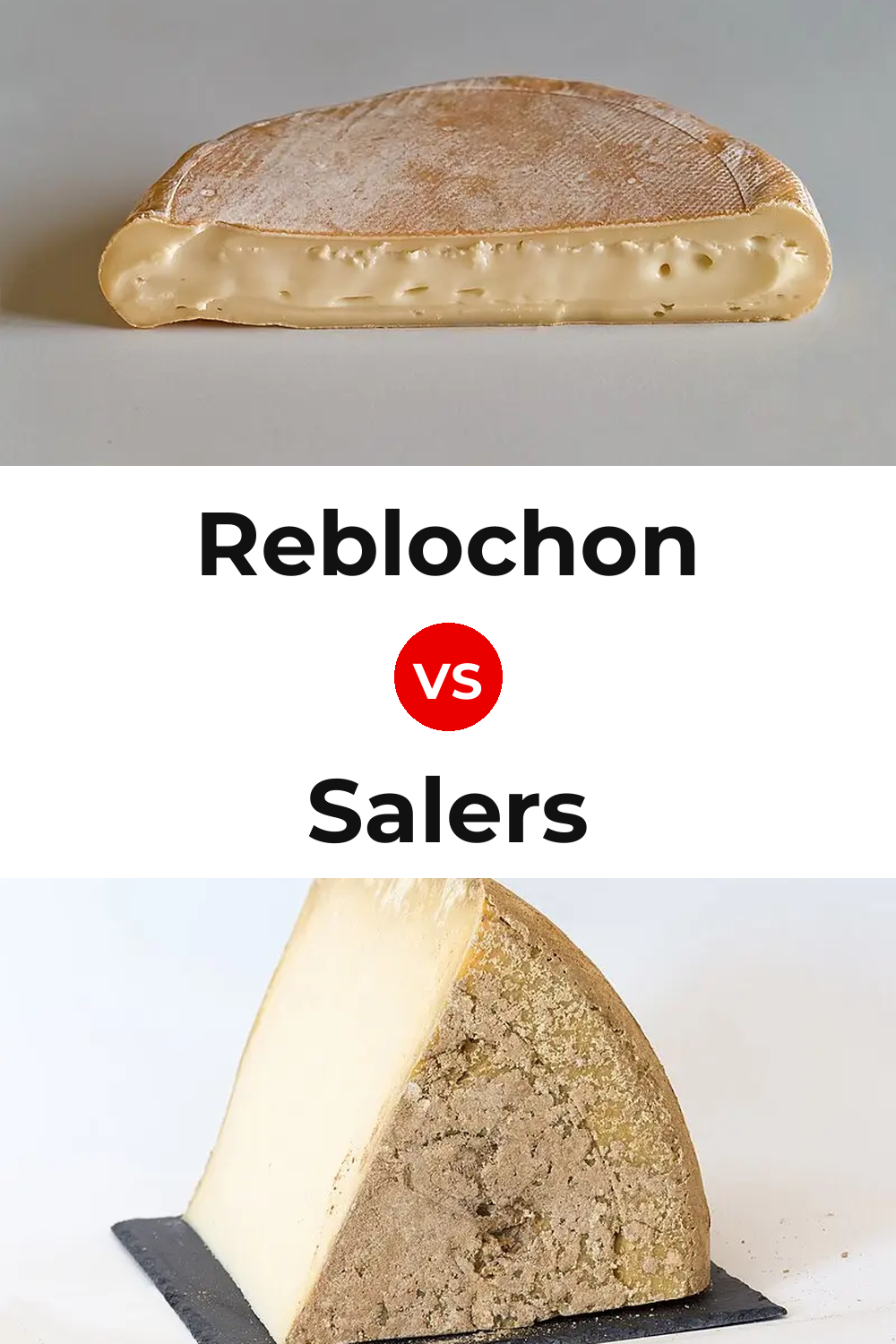 Reblochon Cheese vs Salers Cheese Pinterest comparison