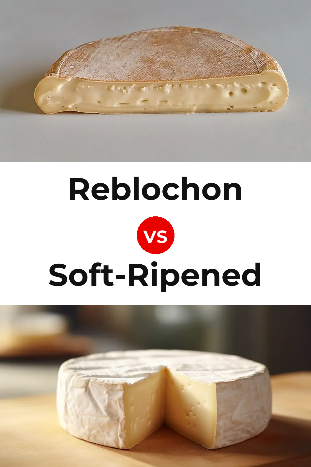 Reblochon Cheese vs Soft-Ripened Cheese Pinterest comparison