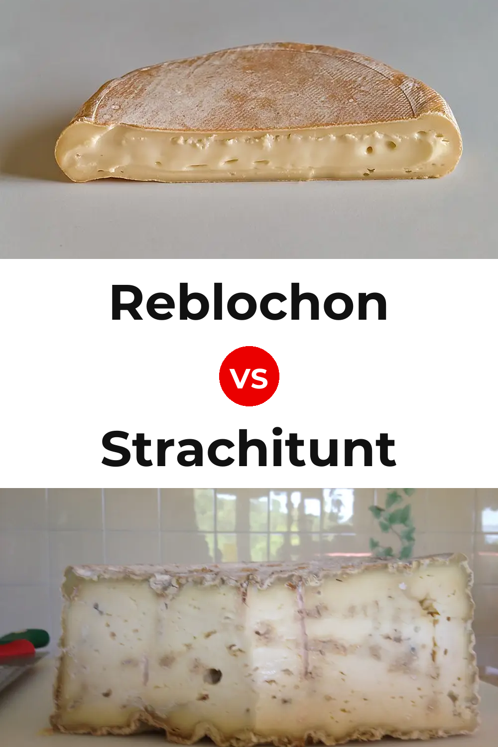 Reblochon Cheese vs Strachitunt Cheese Pinterest comparison