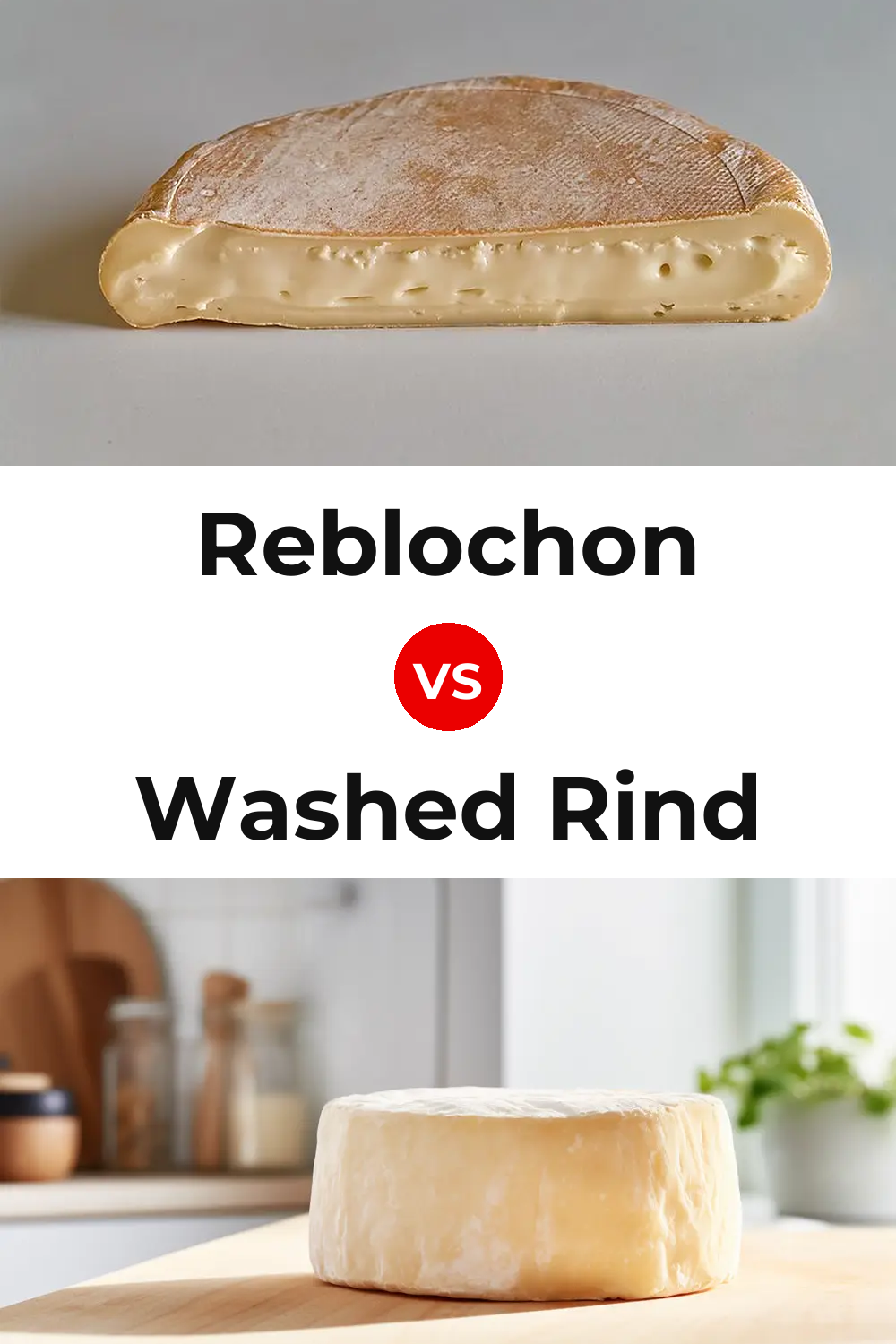 Reblochon Cheese vs Washed Rind Cheese Pinterest comparison