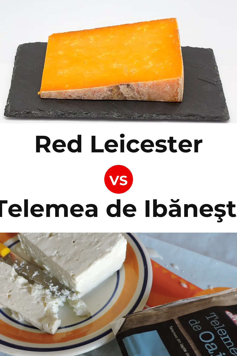 Red Leicester Cheese vs Telemea de Ibăneşti Cheese Pinterest comparison