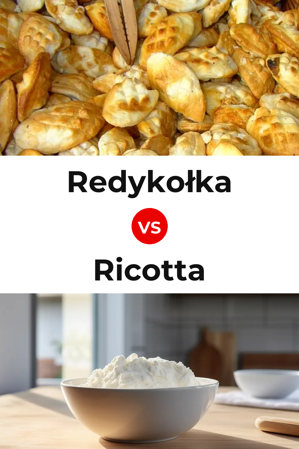 Redykołka Cheese vs Ricotta Cheese Pinterest comparison