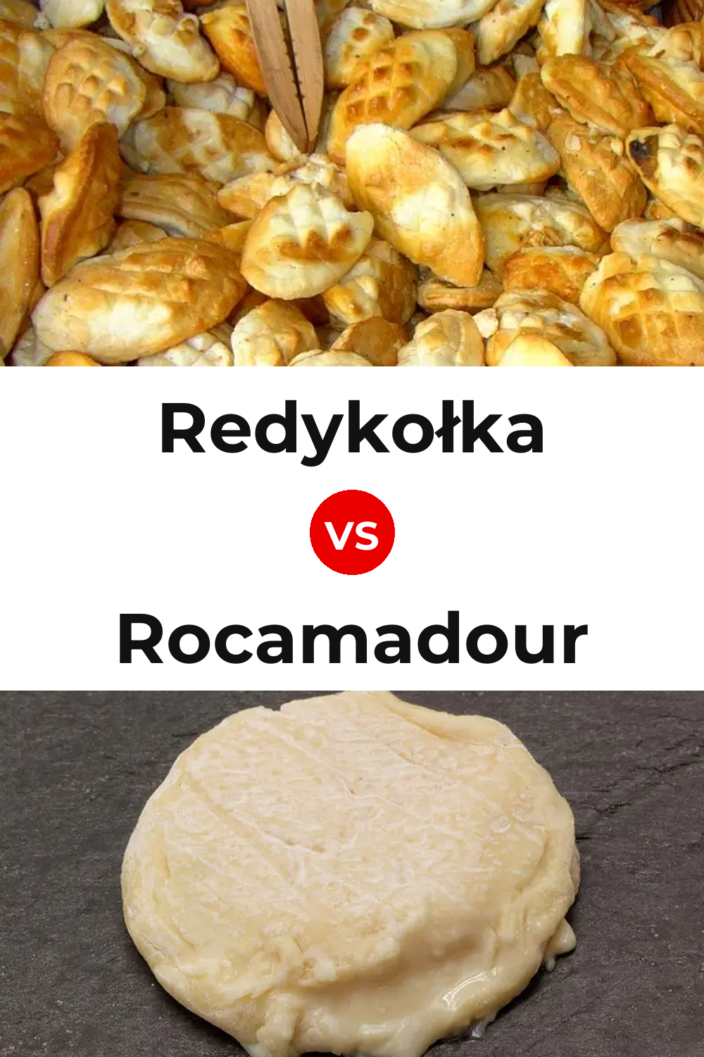 Redykołka Cheese vs Rocamadour Cheese Pinterest comparison