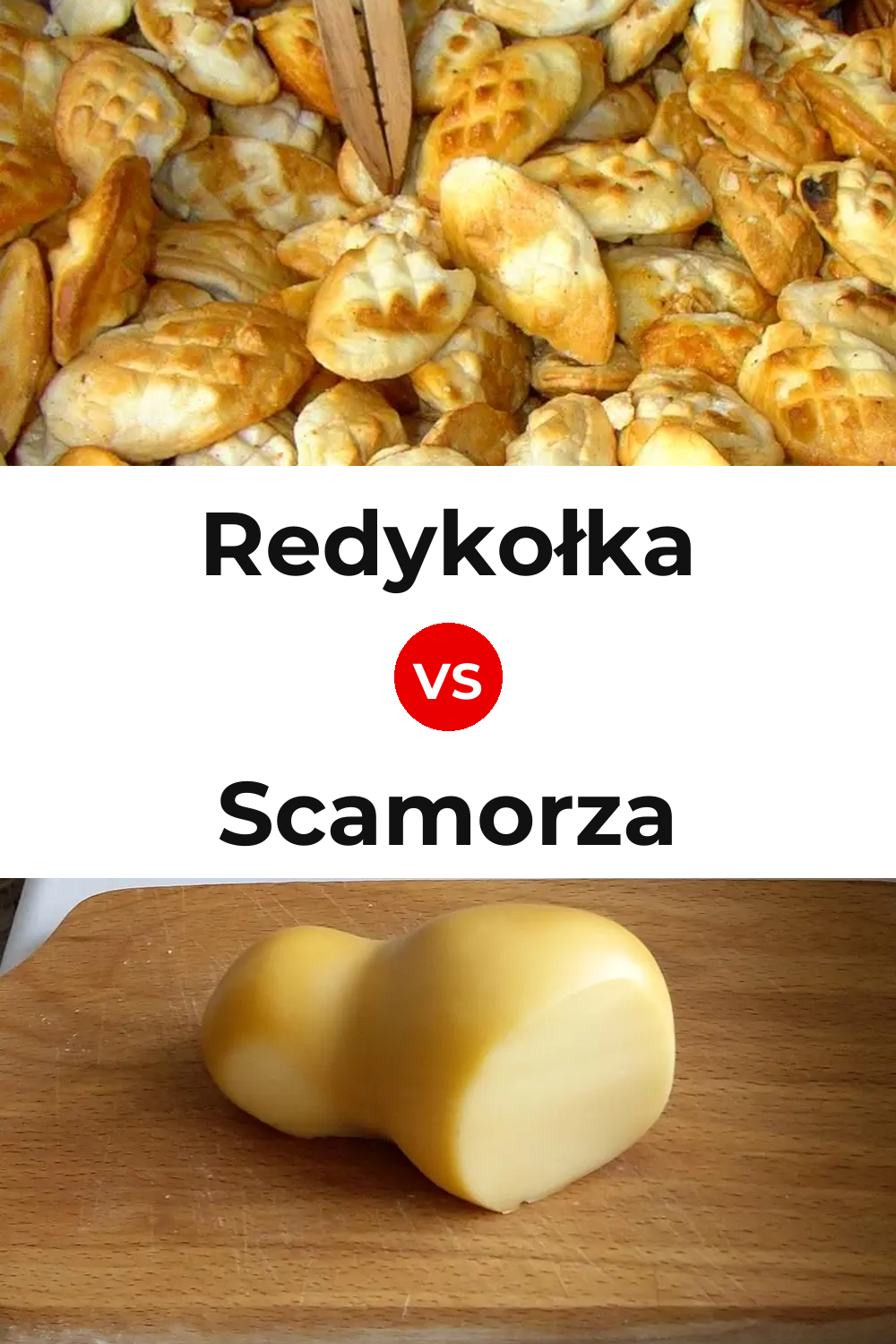 Redykołka Cheese vs Scamorza Cheese Pinterest comparison