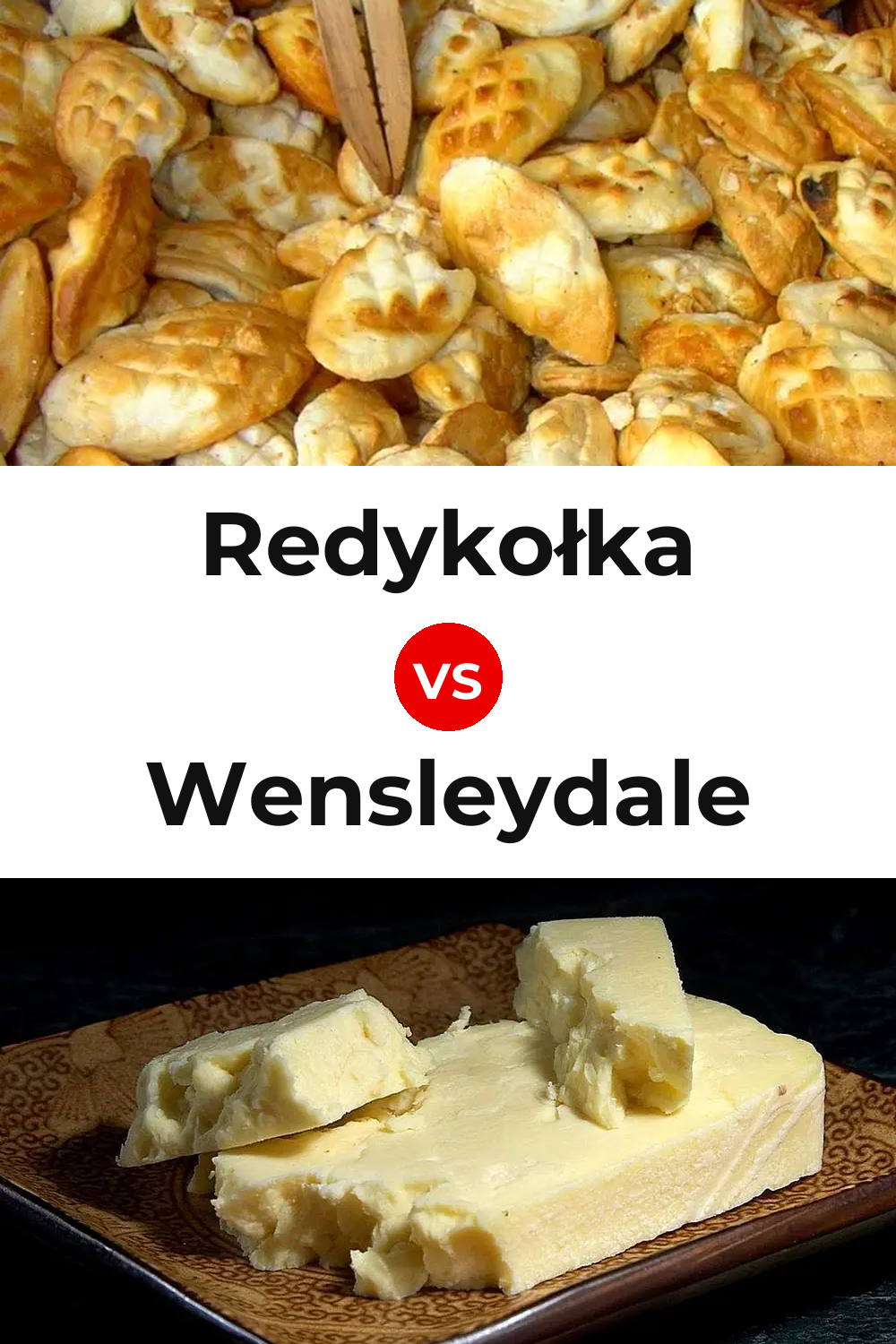 Redykołka Cheese vs Wensleydale Cheese Pinterest comparison