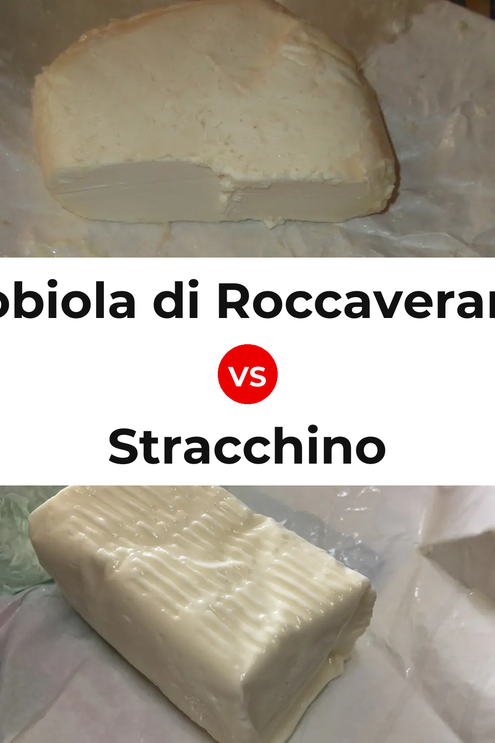 Robiola di Roccaverano Cheese vs Stracchino Cheese Pinterest comparison