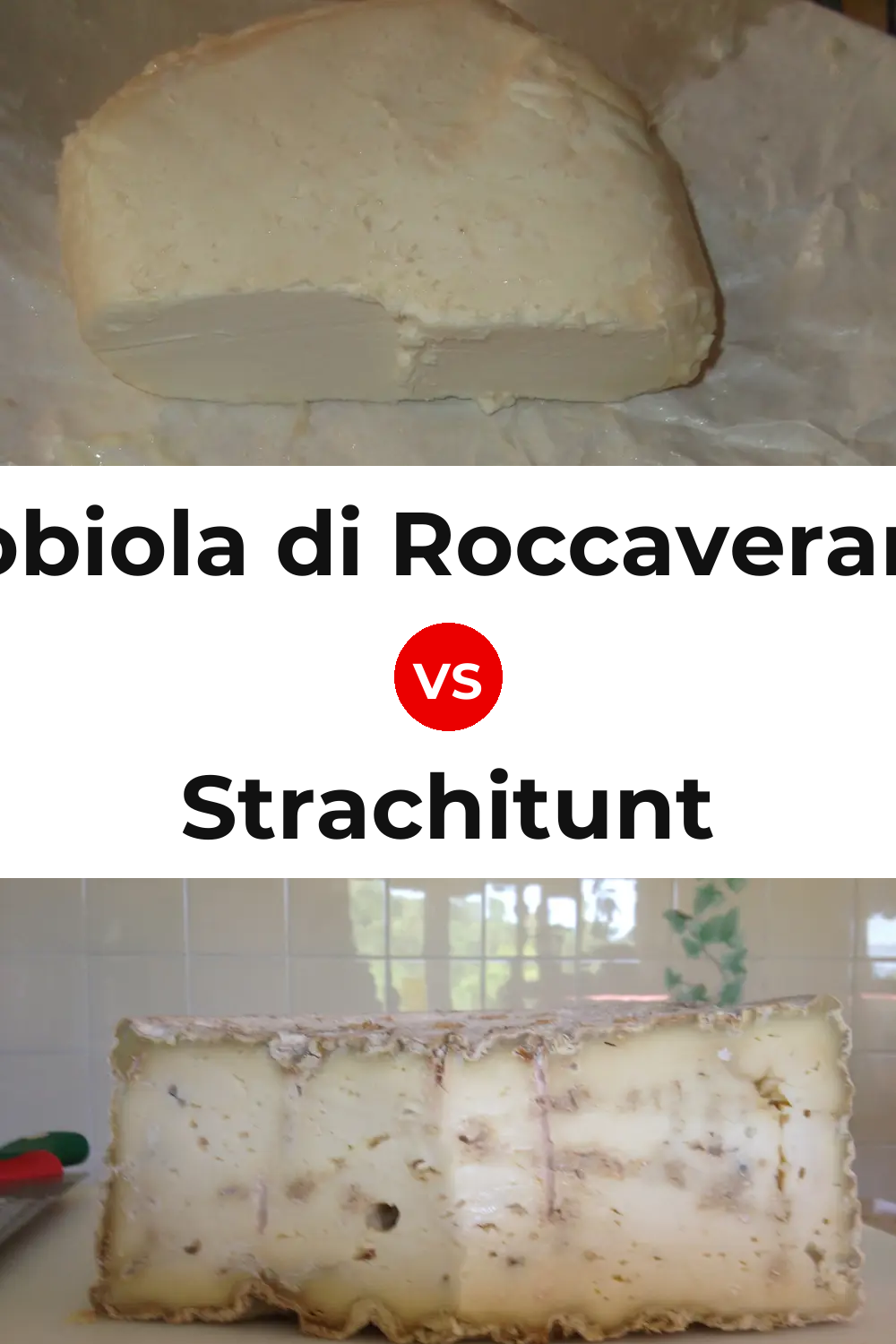 Robiola di Roccaverano Cheese vs Strachitunt Cheese Pinterest comparison