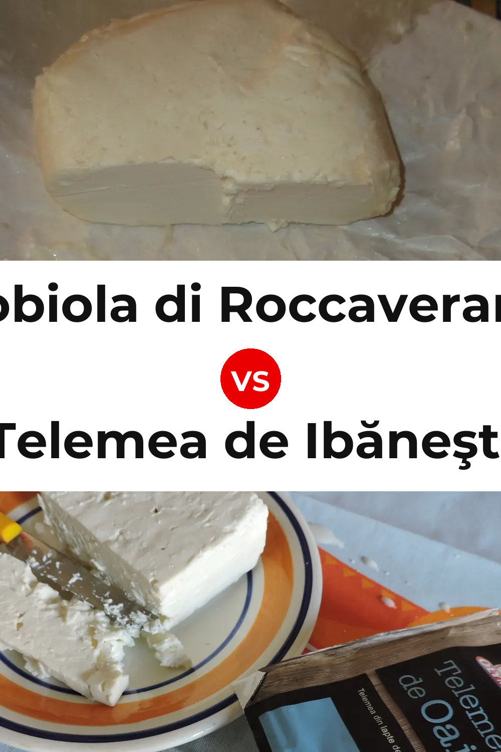Robiola di Roccaverano Cheese vs Telemea de Ibăneşti Cheese Pinterest comparison