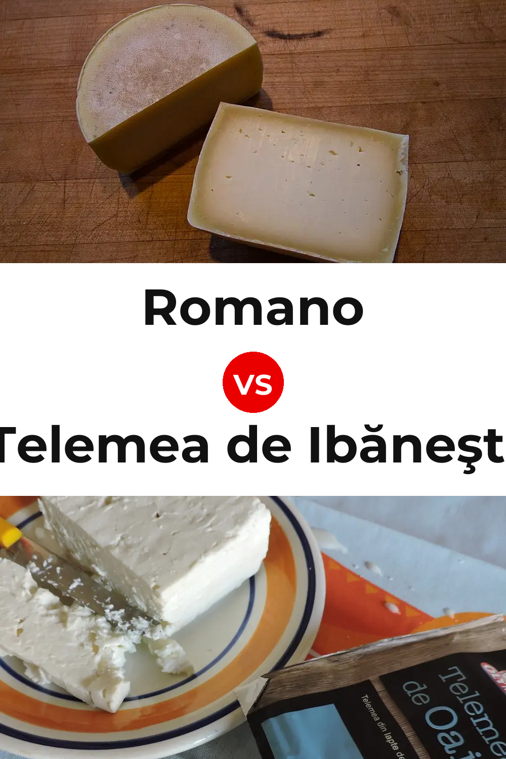 Romano Cheese vs Telemea de Ibăneşti Cheese Pinterest comparison