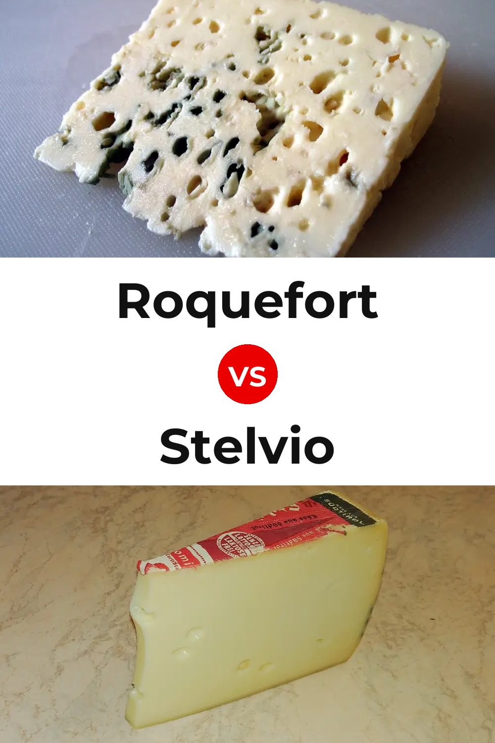 Roquefort Cheese vs Stelvio Cheese Pinterest comparison