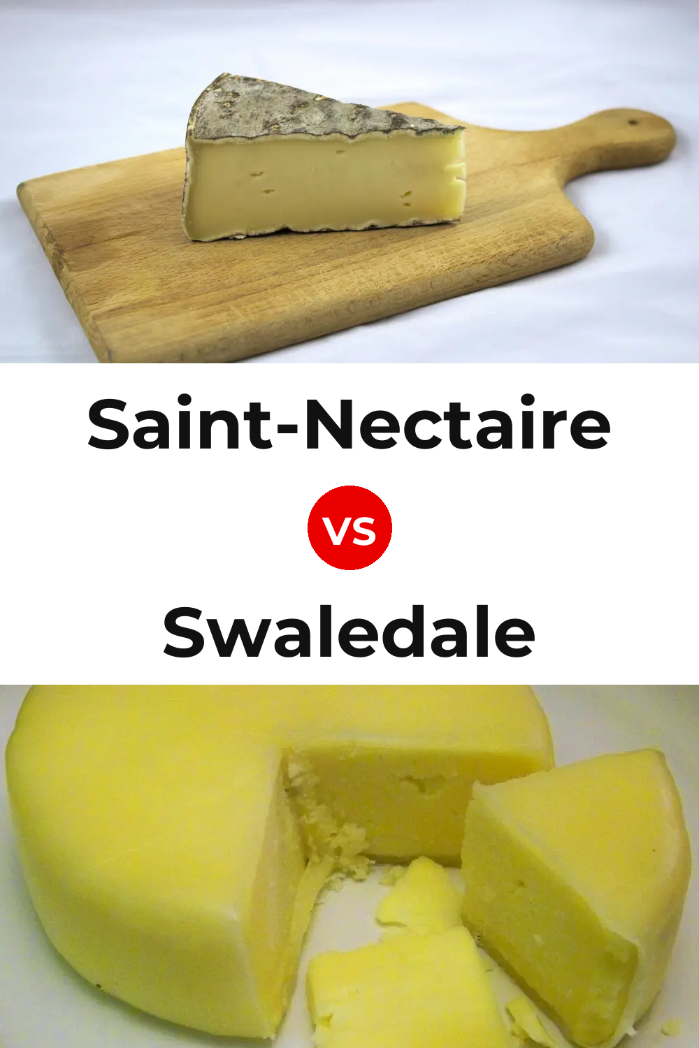 Saint-Nectaire Cheese vs Swaledale Cheese Pinterest comparison