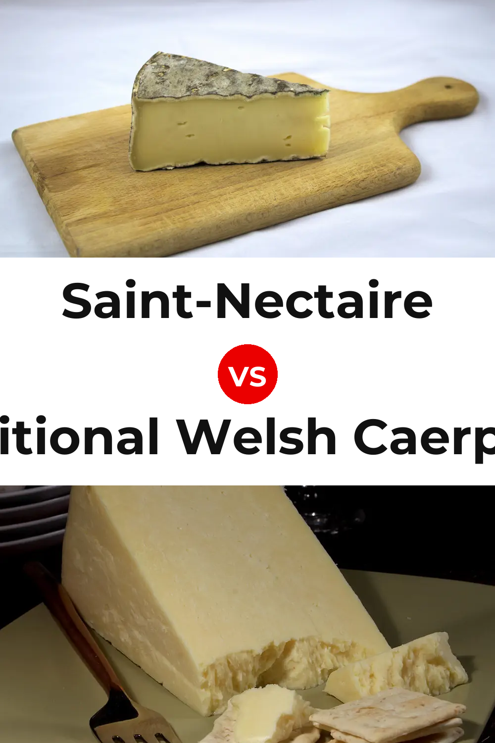 Saint-Nectaire Cheese vs Traditional Welsh Caerphilly Cheese Pinterest comparison