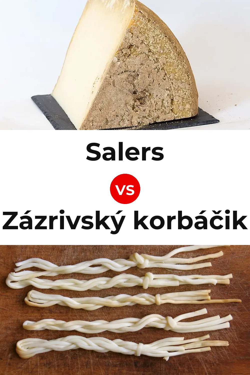 Salers Cheese vs Zázrivský korbáčik Cheese Pinterest comparison