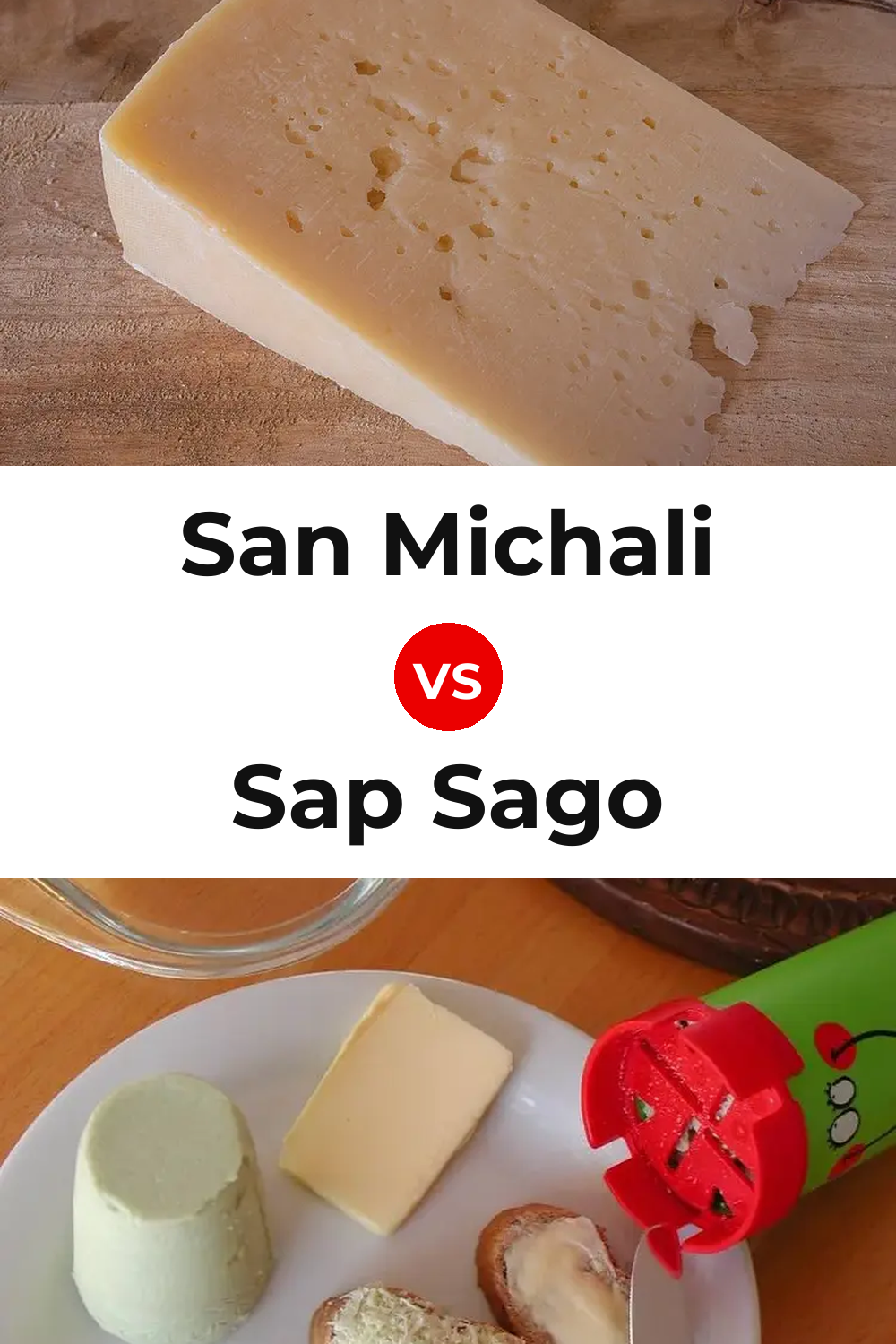 San Michali Cheese vs Sap Sago Cheese Pinterest comparison