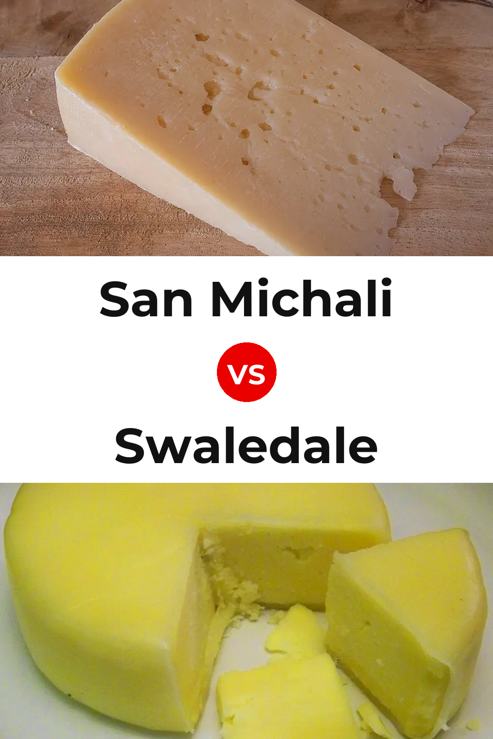San Michali Cheese vs Swaledale Cheese Pinterest comparison
