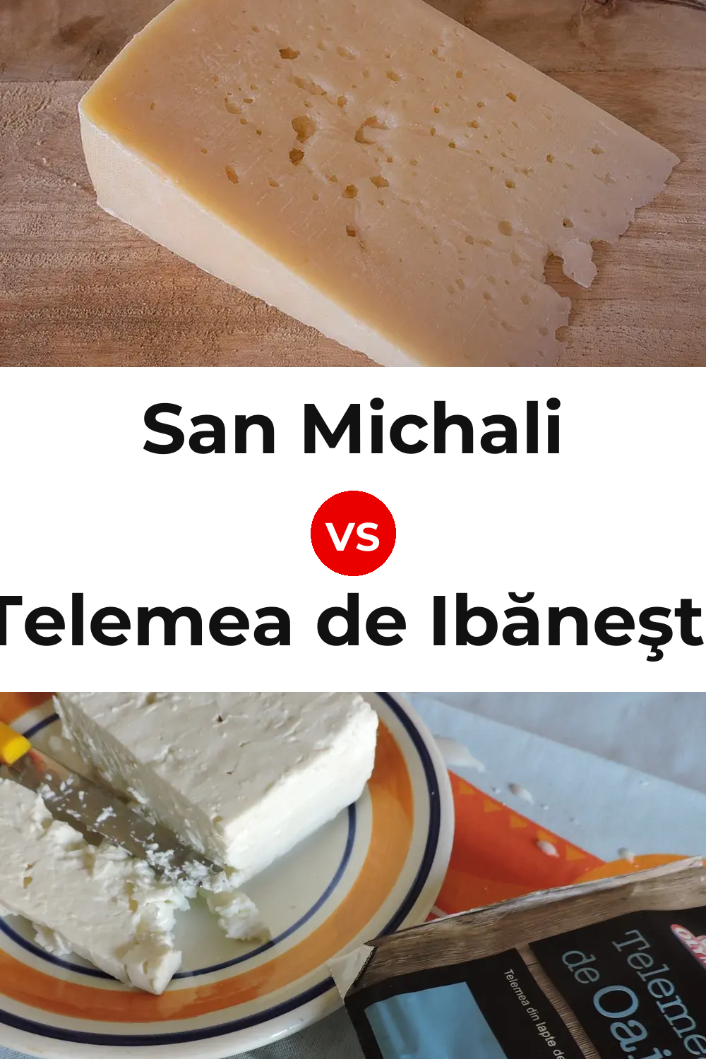 San Michali Cheese vs Telemea de Ibăneşti Cheese Pinterest comparison