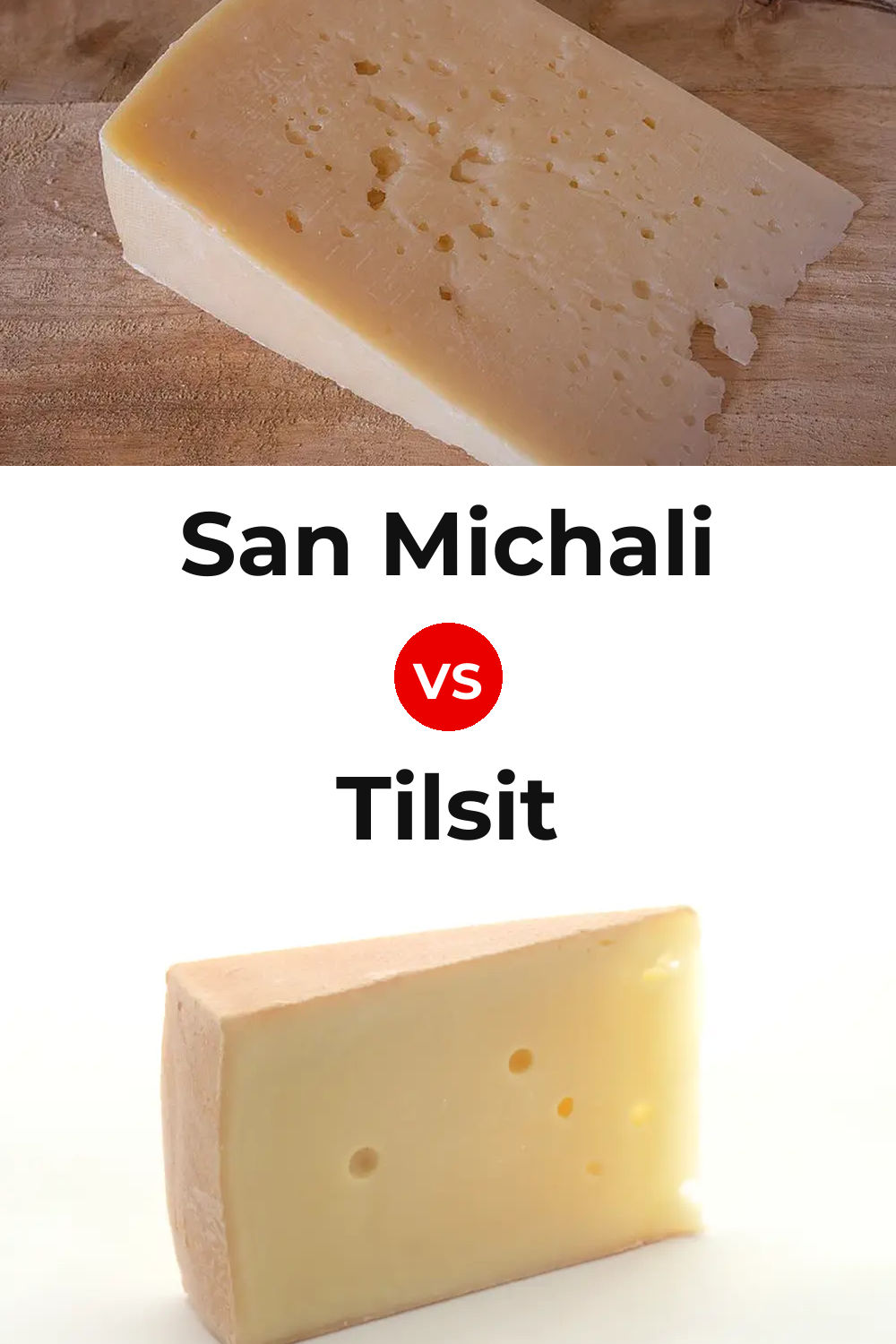 San Michali Cheese vs Tilsit Cheese Pinterest comparison