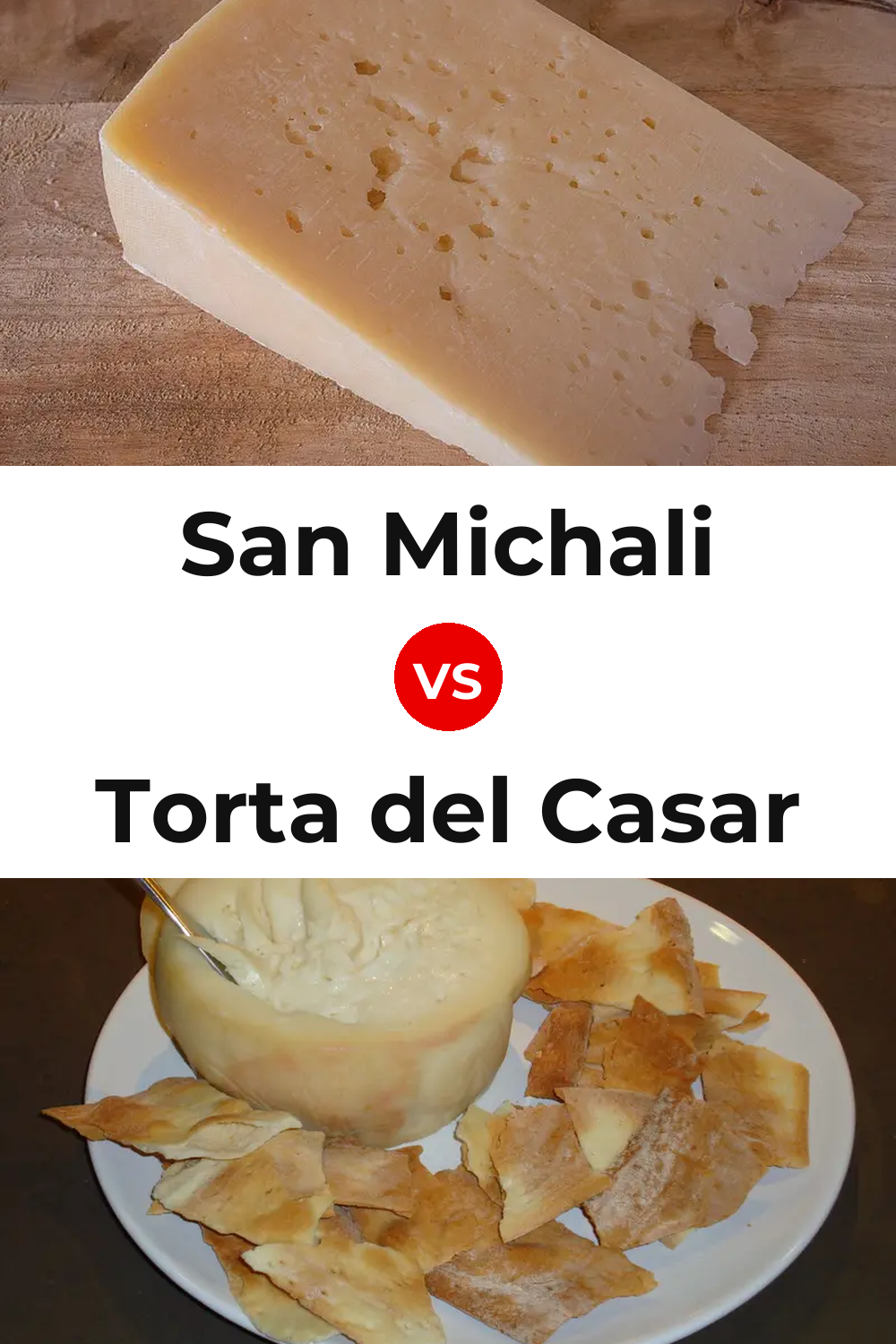 San Michali Cheese vs Torta del Casar Cheese Pinterest comparison