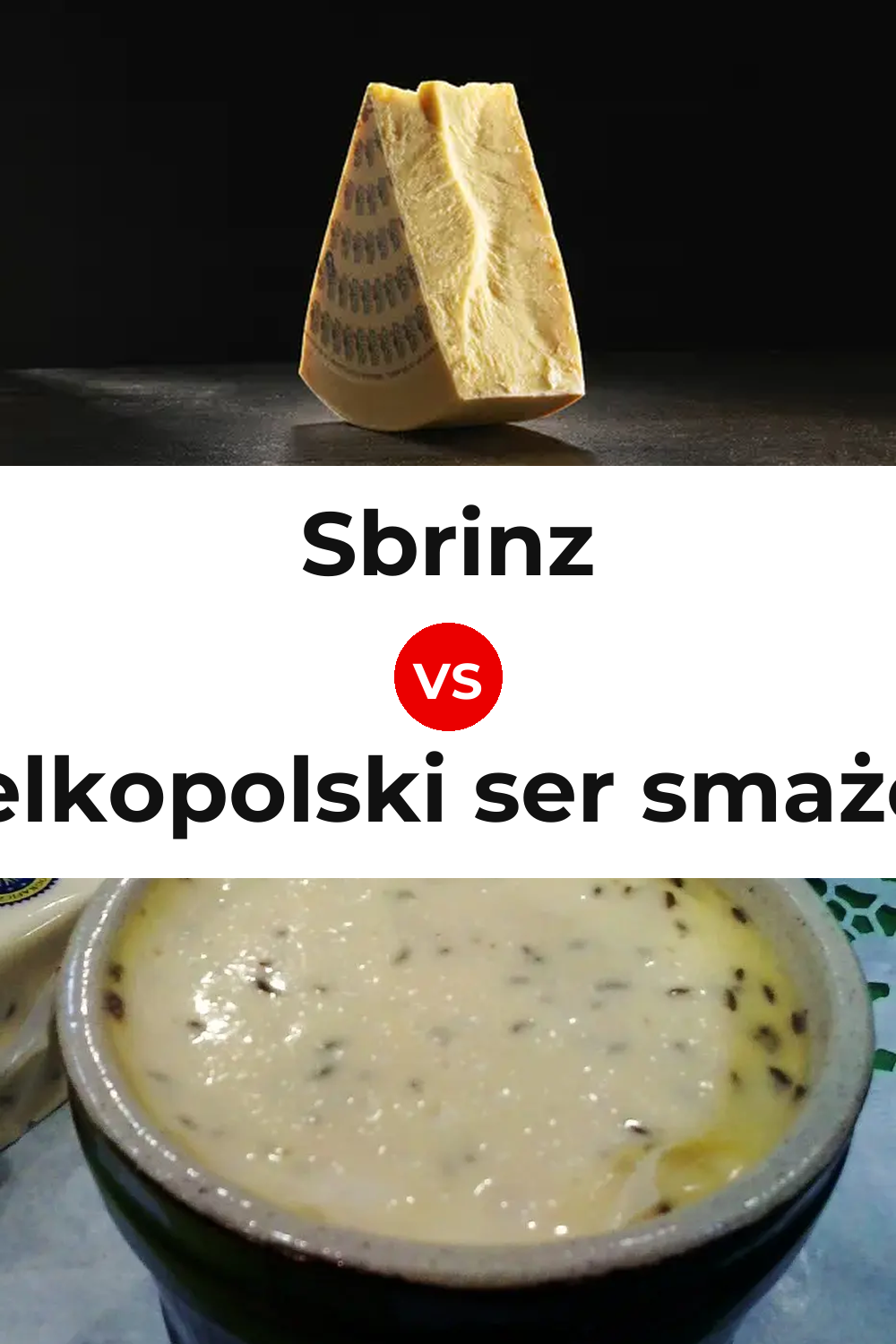 Sbrinz Cheese vs Wielkopolski ser smażony Cheese Pinterest comparison