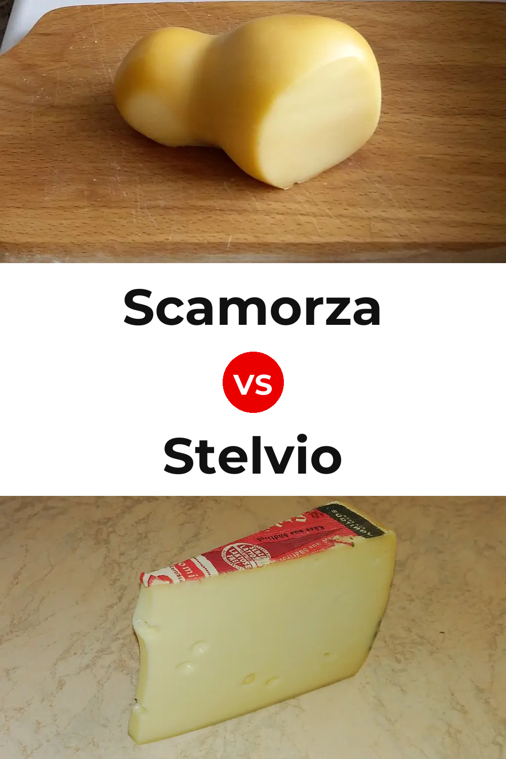 Scamorza Cheese vs Stelvio Cheese Pinterest comparison