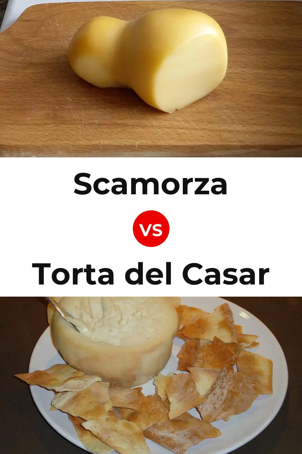Scamorza Cheese vs Torta del Casar Cheese Pinterest comparison