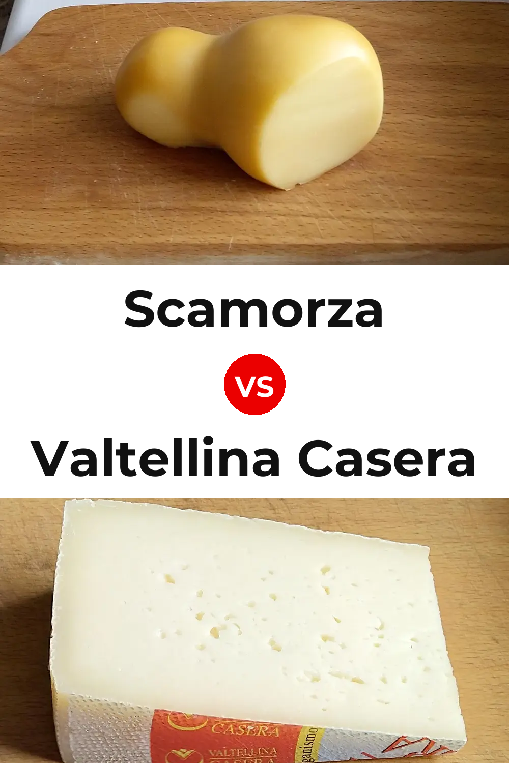 Scamorza Cheese vs Valtellina Casera Cheese Pinterest comparison