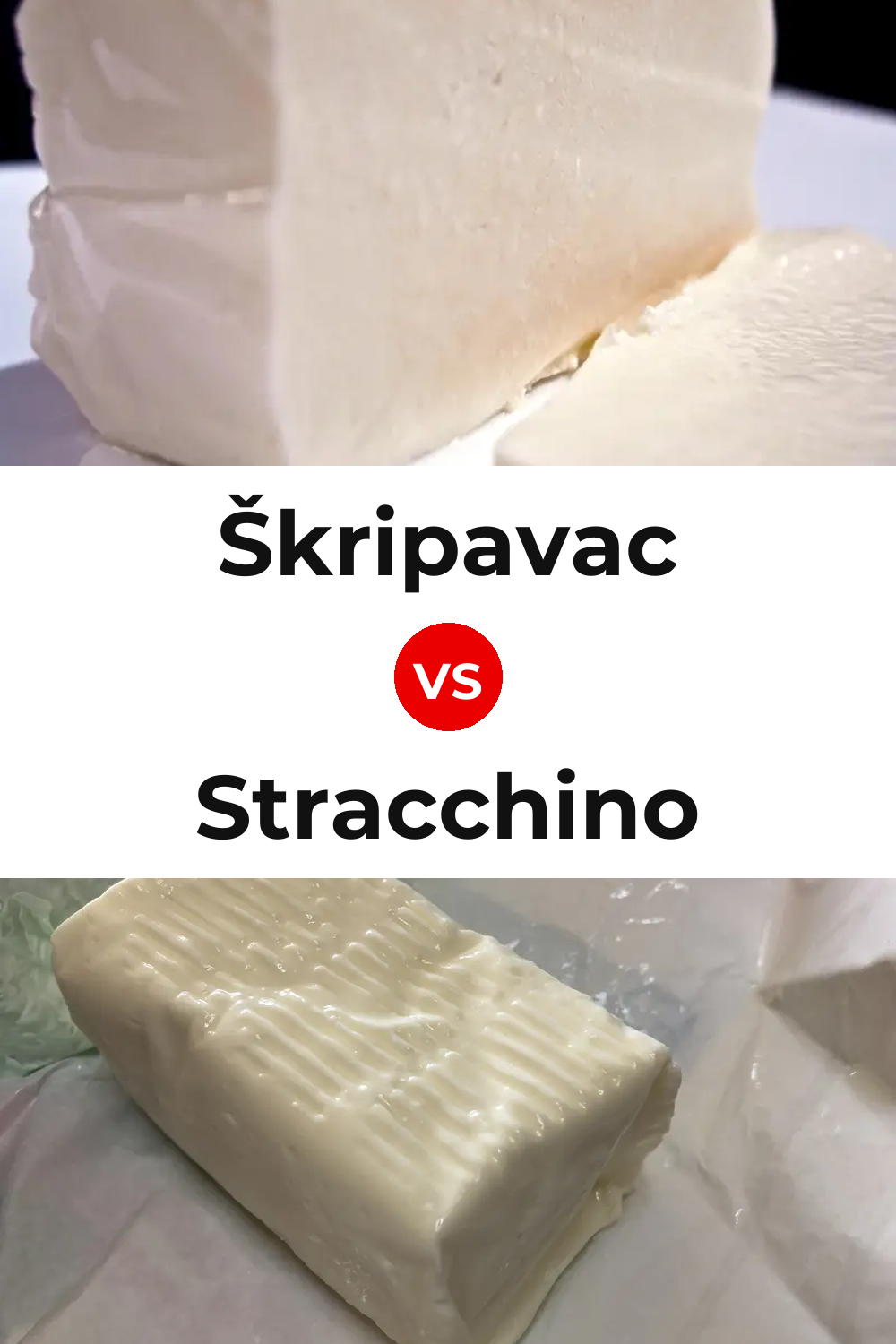 Škripavac Cheese vs Stracchino Cheese Pinterest comparison
