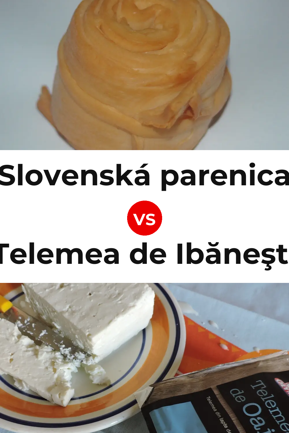 Slovenská parenica Cheese vs Telemea de Ibăneşti Cheese Pinterest comparison