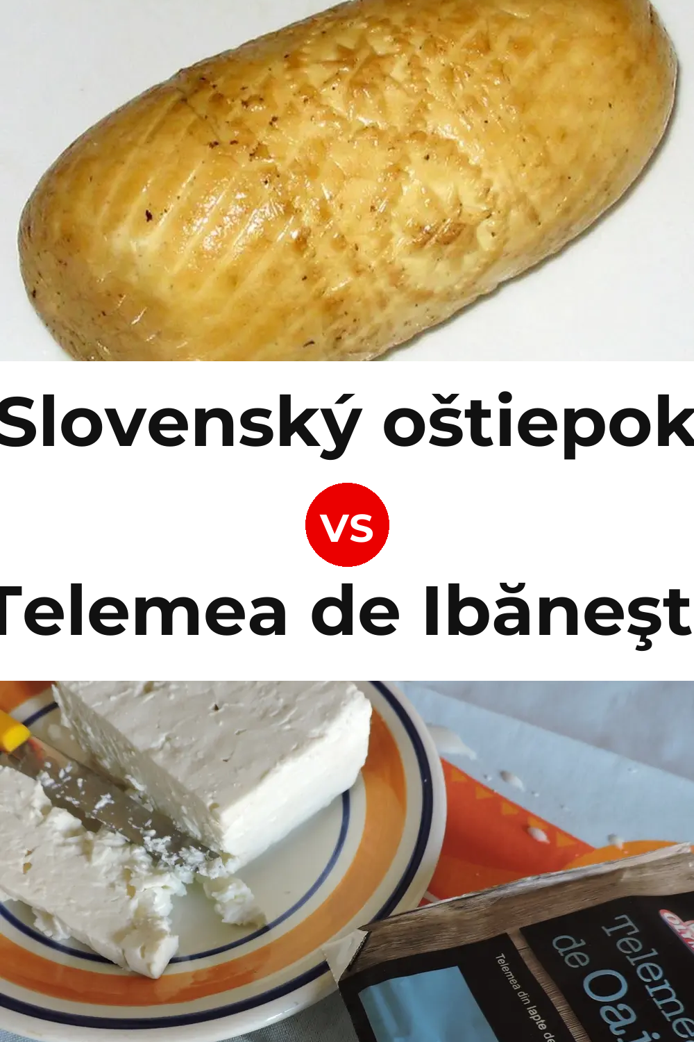 Slovenský oštiepok Cheese vs Telemea de Ibăneşti Cheese Pinterest comparison