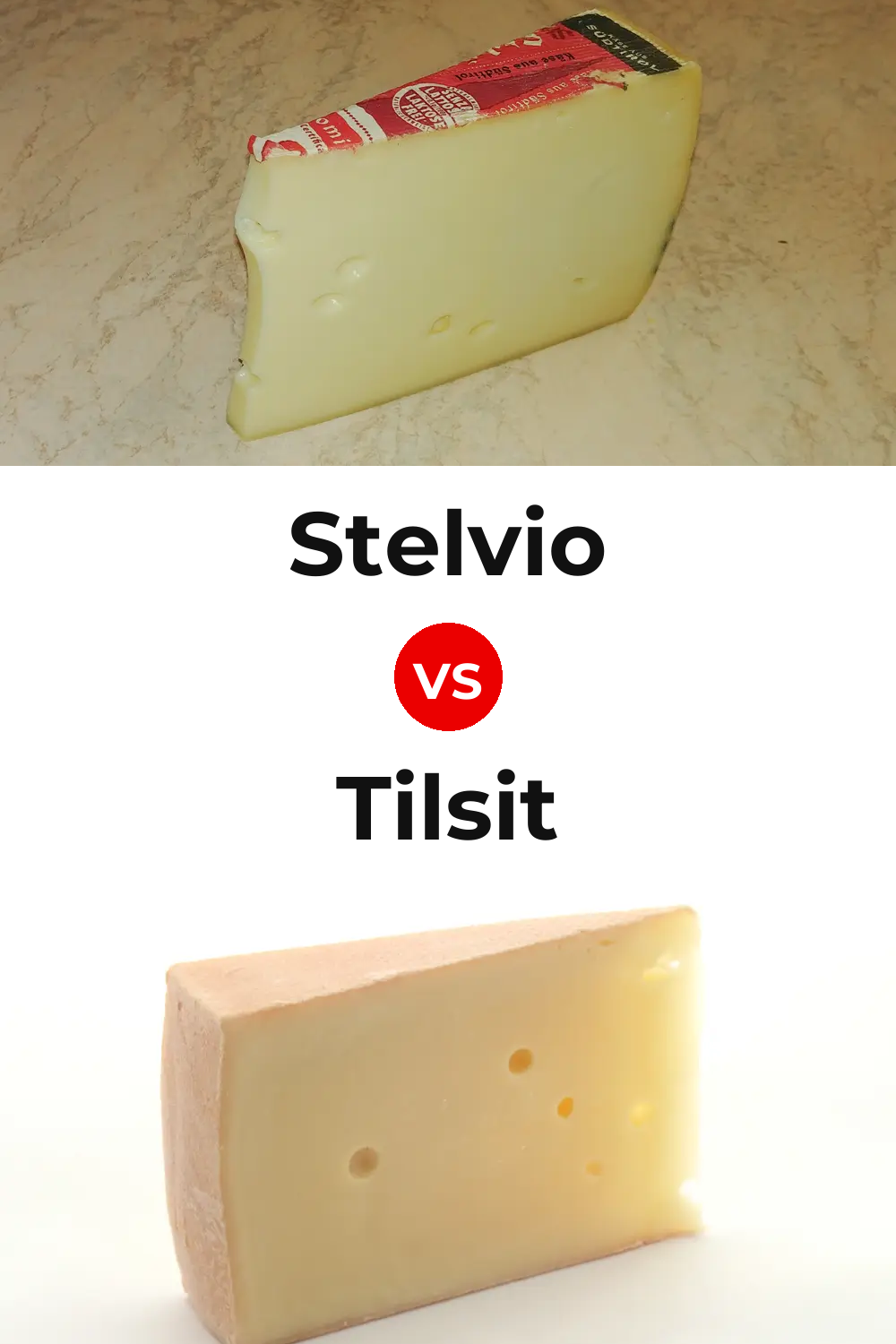 Stelvio Cheese vs Tilsit Cheese Pinterest comparison