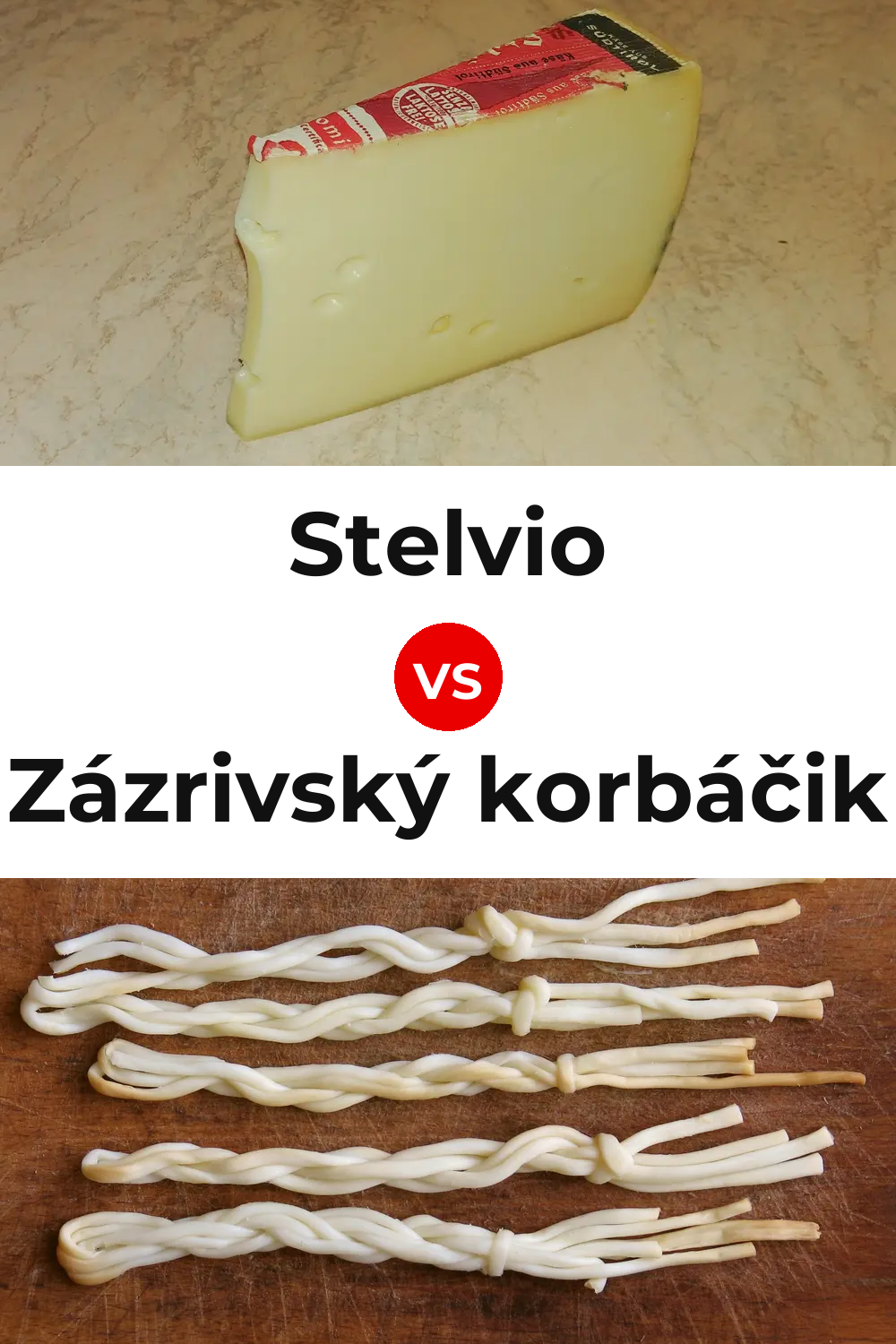 Stelvio Cheese vs Zázrivský korbáčik Cheese Pinterest comparison